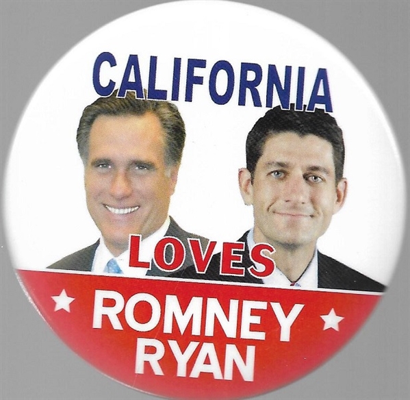 Romney-Ryan California Jugate