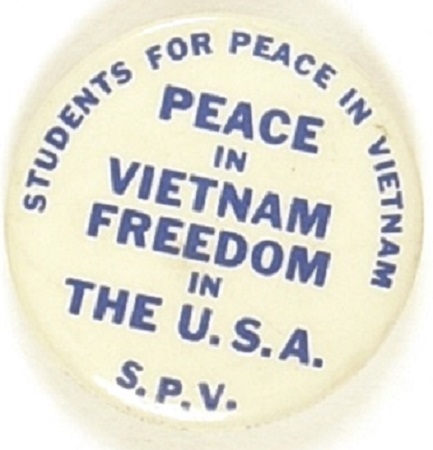 Students for Peace in Vietnam Freedom in the USA