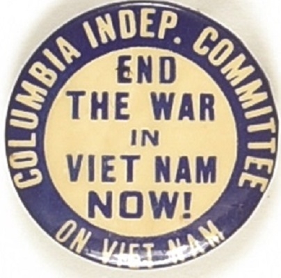 Columbia Independent Committee On Vietnam End the War Now