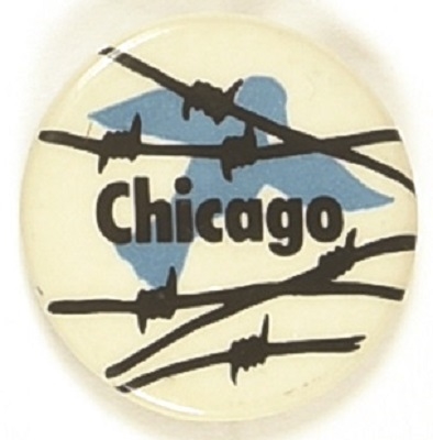 Chicago Conspiracy Peace Dove Barbed Wire