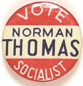 Vote Norman Thomas Socialist