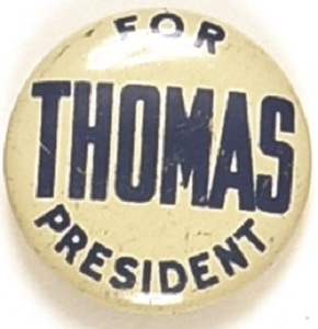 Socialist Thomas for President