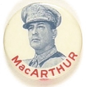 Gen. MacArthur RWB Celluloid