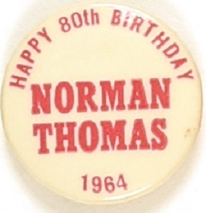 Happy 80th Birthday Norman Thomas