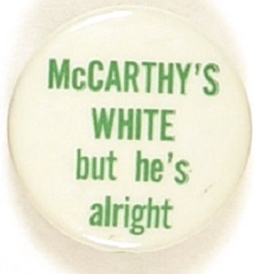 McCarthys White but Hes Alright