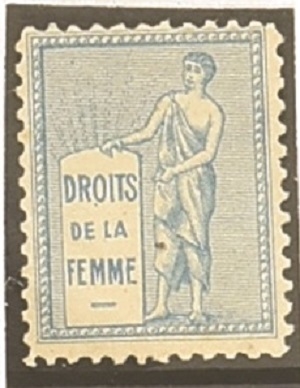 Votes for Women French Stamp
