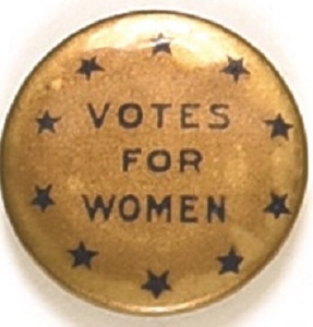 Votes for Women Rare 9 Stars Celluloid