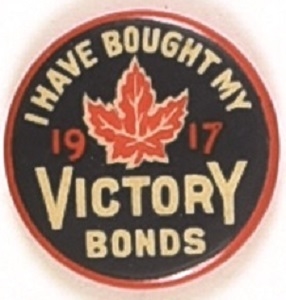 World War I Canadian Victory Bonds