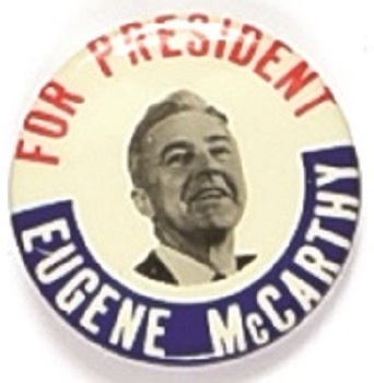 McCarthy for President Classic 1960s Design, Smaller Photo
