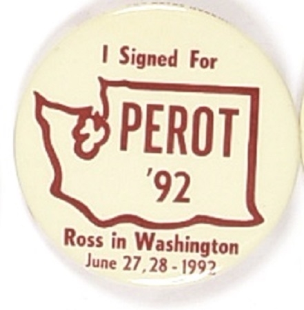 Perot Visit to Washington
