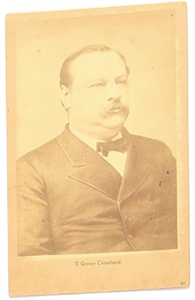 Grover Cleveland Cabinet Card