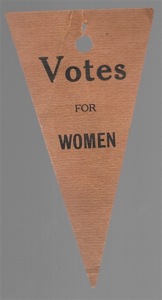 Votes for Women Paper Pennant