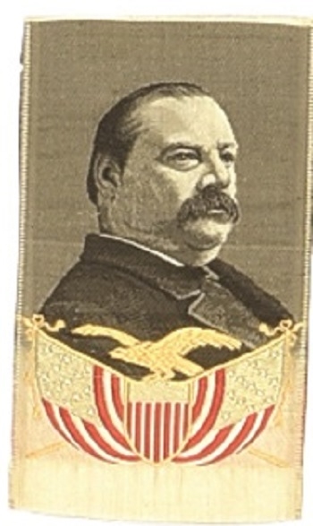 Grover Cleveland Woven Ribbon