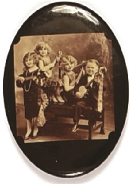 Little People Family Sepia Mirror