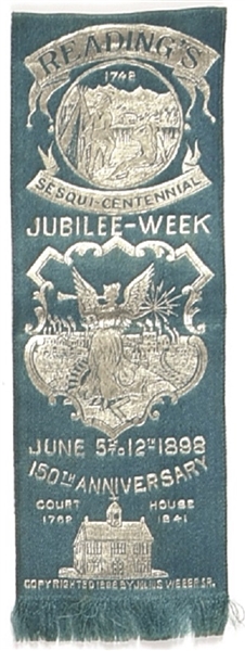 Reading, Pennsylvania Jubilee Week 150th Anniversary