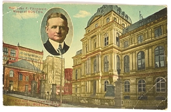 Boston Mayor John Fitzgerald Postcard