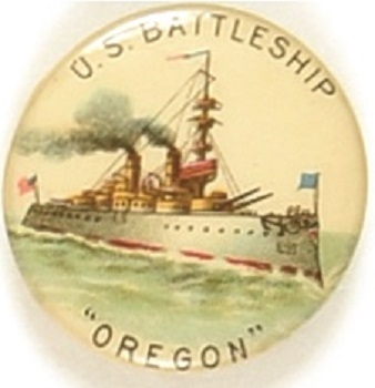 Battleship Oregon, Spanish-American War
