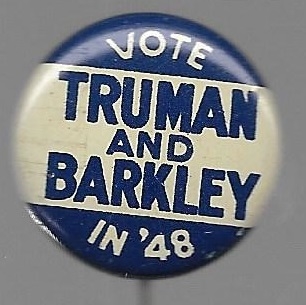 Vote Truman and Barkley 