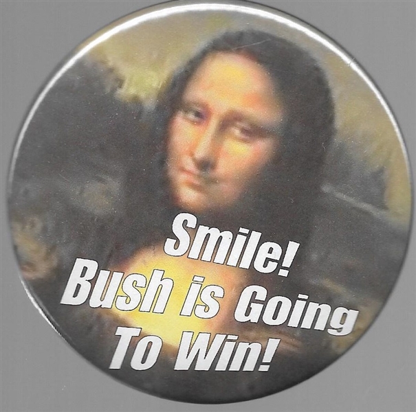Smile! George W. Bush Mona Lisa 