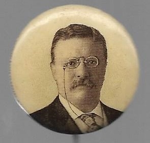 Theodore Roosevelt Smaller Size Celluloid 