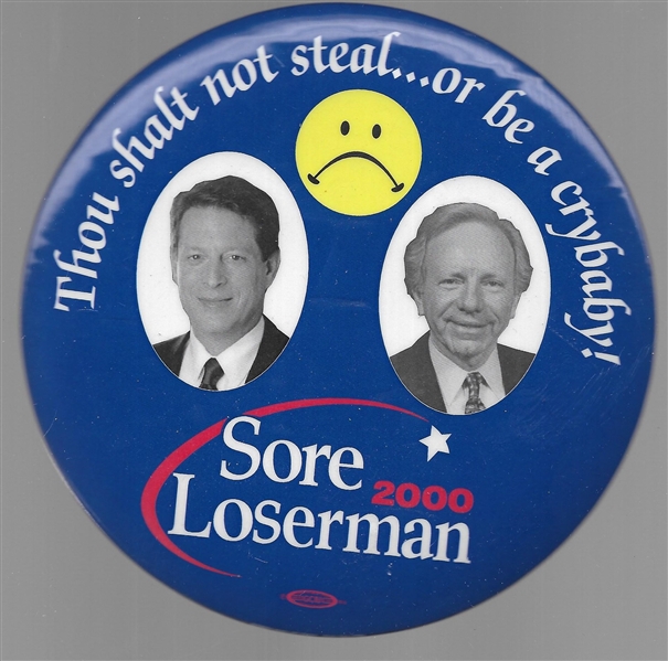 Gore, Lieberman Sore Loserman 