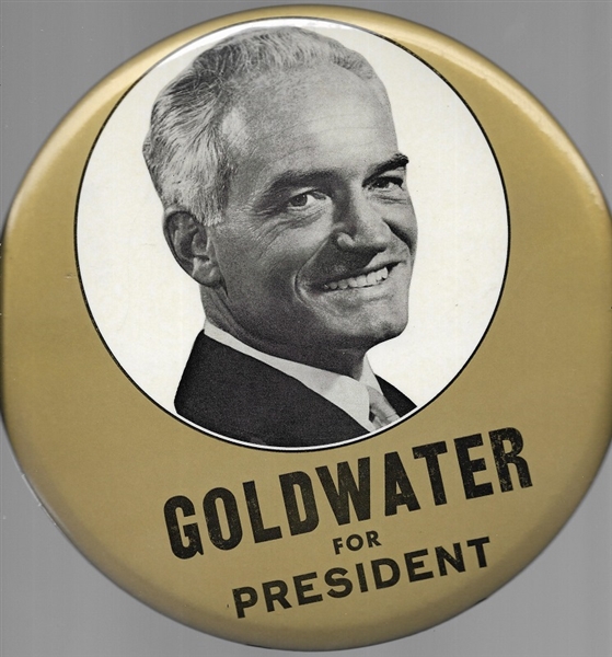 Goldwater for President 9 Inch Pin 