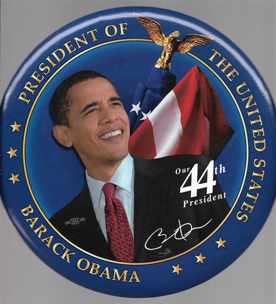 Obama 44th President 9 Inch Celluloid 
