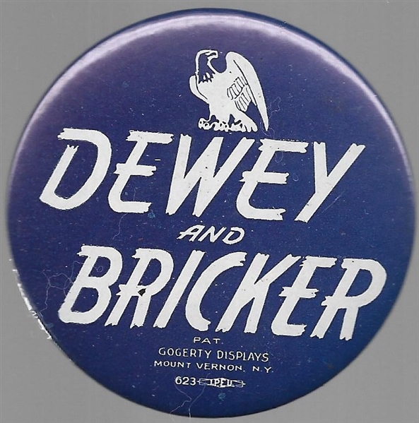 Dewey and Bricker Eagle Pin 