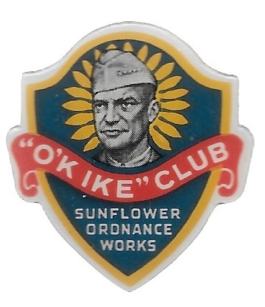 OK Ike Club Sunflower Ordnance Works 
