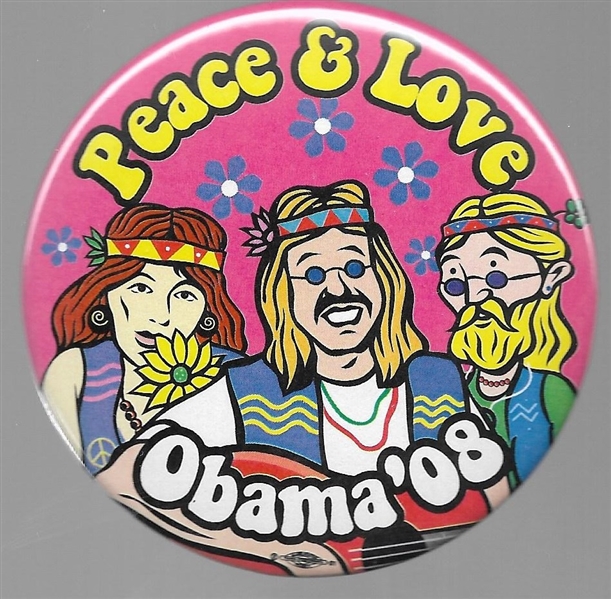 Obama Peace and Love 