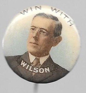 Win With Wilson Multicolor Celluloid 