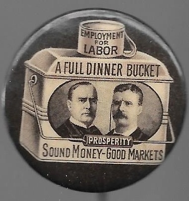 McKinley-TR Brown Dinner Bucket 