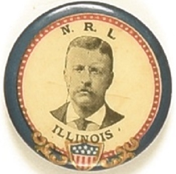 Theodore Roosevelt NRL Illinois Celluloid