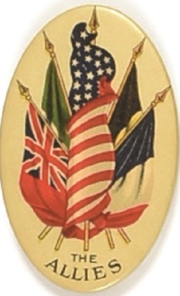 World War I Allied Flags Mirror