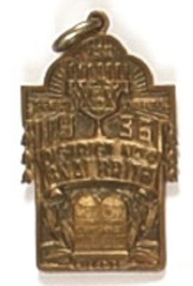Bnai Brith 1936 Medal