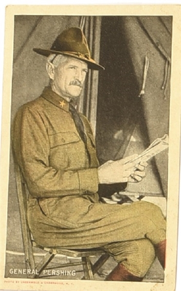 General Pershing World War I Postcard
