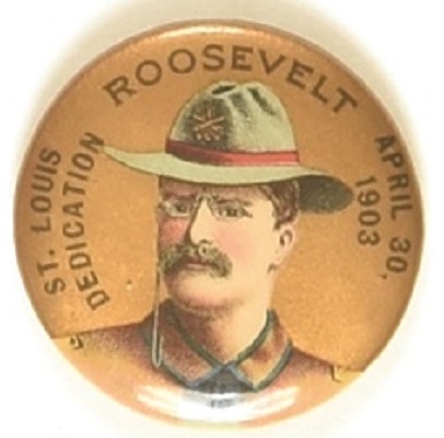 Roosevelt Rough Rider St. Louis 1903 Dedication
