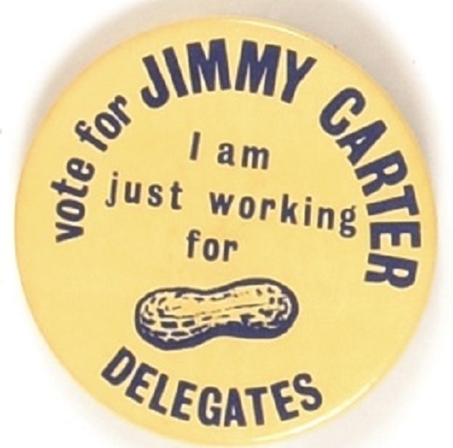Carter Delegates, Just Working for Peanuts