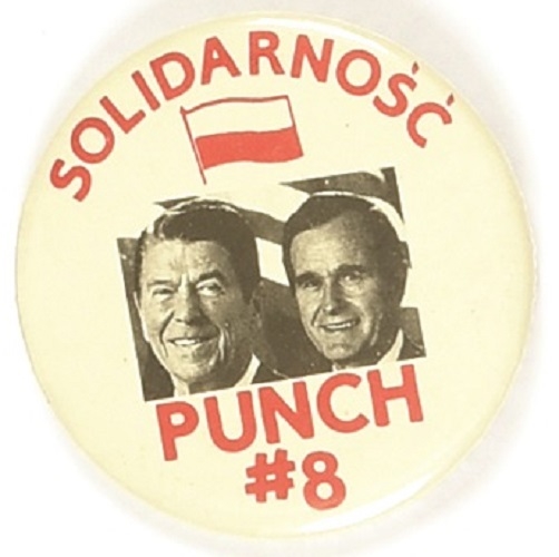 Reagan, Bush Solidarnosc Punch #8: Solidarity!