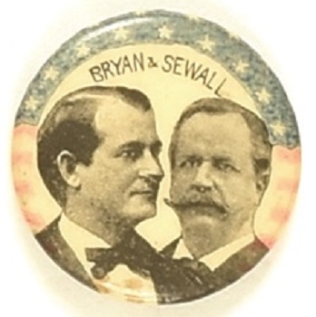 William Jennings Bryan, Sewall 1896 Jugate