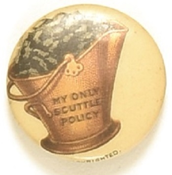 Roosevelt "Scuttle Policy" Bucket of Coal