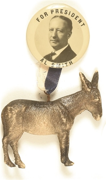 Smith for President Pin and Democratic Donkey