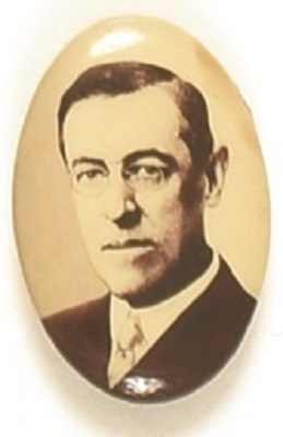 Woodrow Wilson Oval Sepia