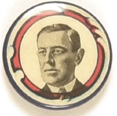 Woodrow Wilson Unusual Design Celluloid