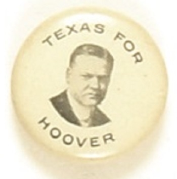 Texas for Hoover Celluloid
