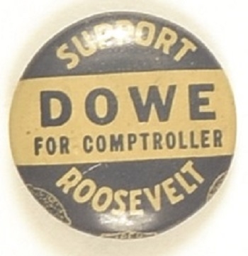 Franklin Roosevelt, Dowe Connecticut Coattail