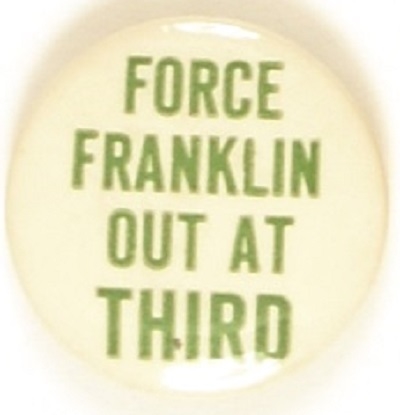 Force Franklin Out at Third