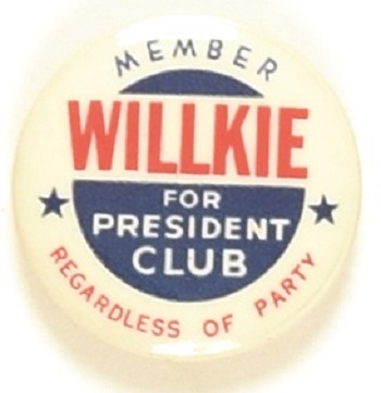 Willkie for President Club