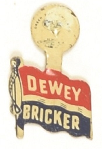 Dewey, Bricker Litho Tab