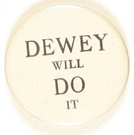 Scarce Dewey Will Do It